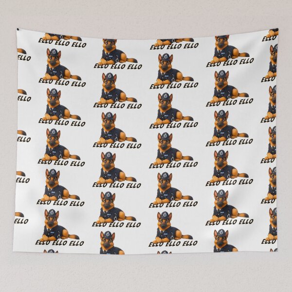 Item preview, German Shepherd. ELLO ELLO ELLO designed and sold by SmARTNiki.