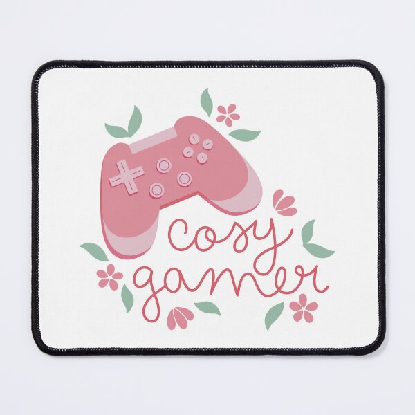 Item preview, Cosy Gamer Pink Game Controller with Flowers designed and sold by winterpumpkin.