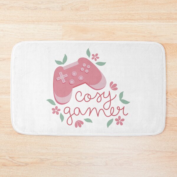 Item preview, Cosy Gamer Pink Game Controller with Flowers designed and sold by winterpumpkin.