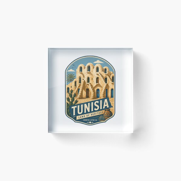 Item preview, Tunisia Land Of Heritage North Africa Travel Vacation Souvenir designed and sold by Simsimah26Parks.