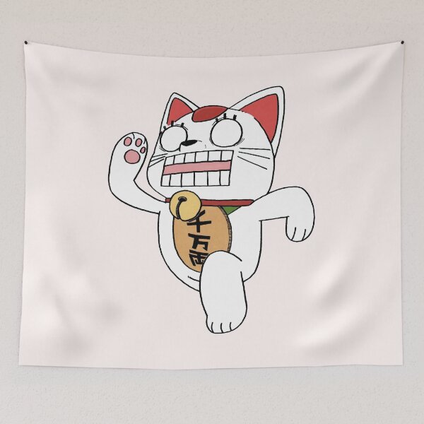 Item preview, Running Lucky Cat designed and sold by PRINTATSTUDIO.