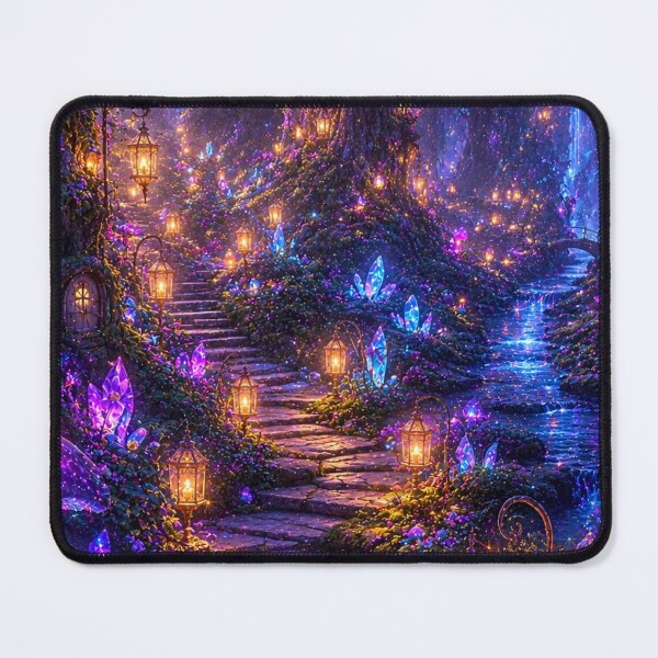 Item preview, Enchanted Lantern Forest designed and sold by Gold&pixels.