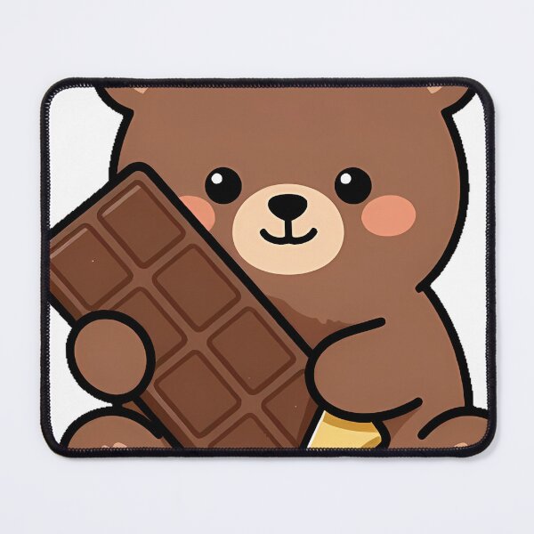 Item preview, Bear Cub Chocolate Bar Icon designed and sold by pumsquare.