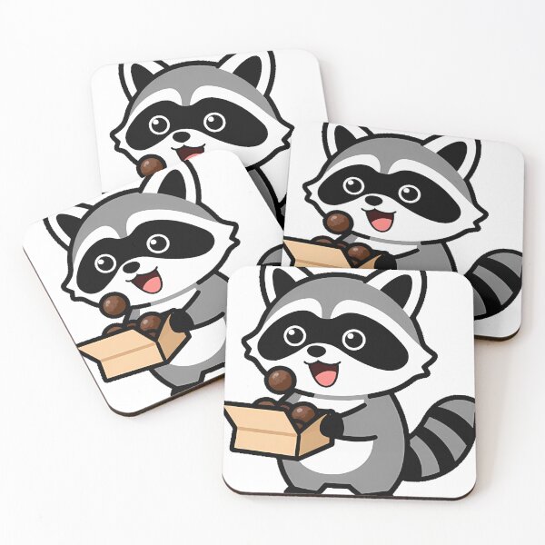 Item preview, Raccoon Truffle Box Icon designed and sold by pumsquare.