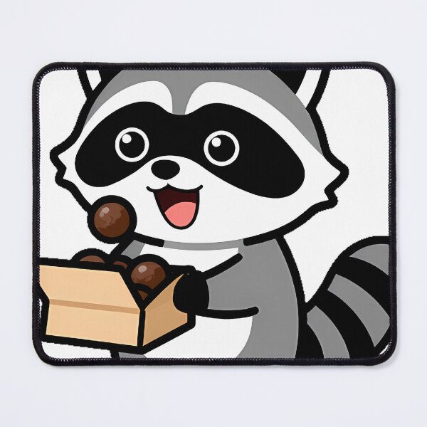 Item preview, Raccoon Truffle Box Icon designed and sold by pumsquare.