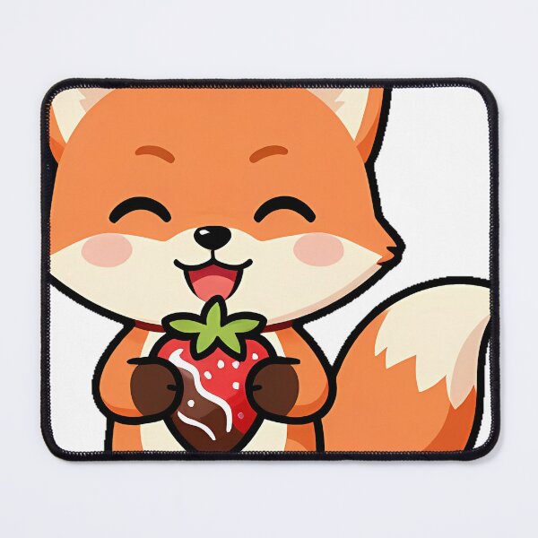 Item preview, Fox Chocolate Strawberry Icon designed and sold by pumsquare.