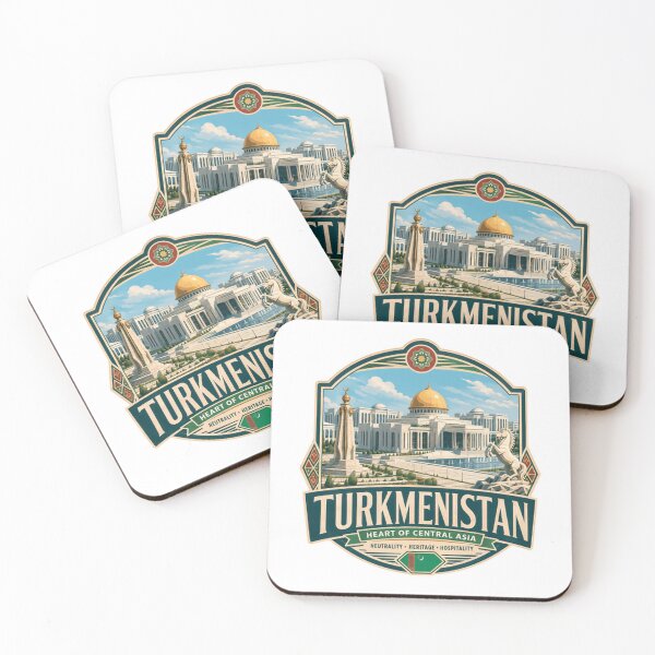 Item preview, Turkmenistan Heart Of Central Asia Neutrality Heritage Hospitality Travel Culture designed and sold by Simsimah26Parks.