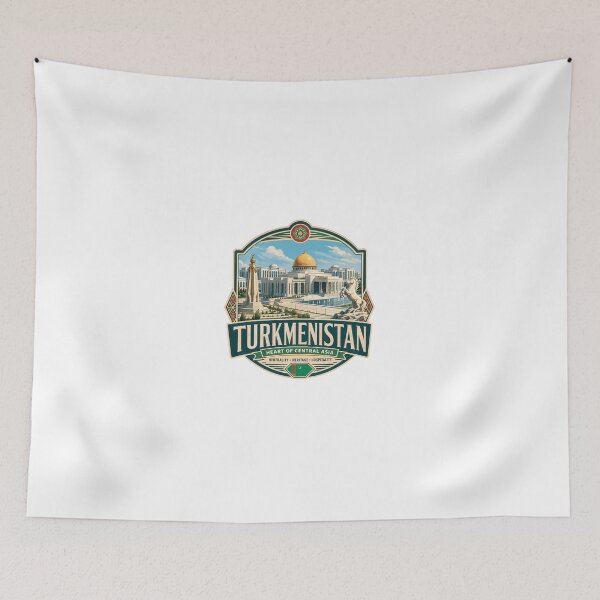 Item preview, Turkmenistan Heart Of Central Asia Neutrality Heritage Hospitality Travel Culture designed and sold by Simsimah26Parks.