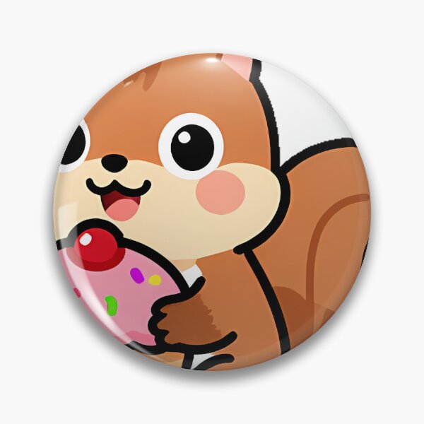 Item preview, Squirrel Cupcake Icon designed and sold by pumsquare.
