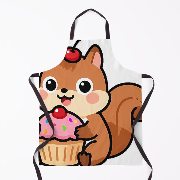 Item preview, Squirrel Cupcake Icon designed and sold by pumsquare.
