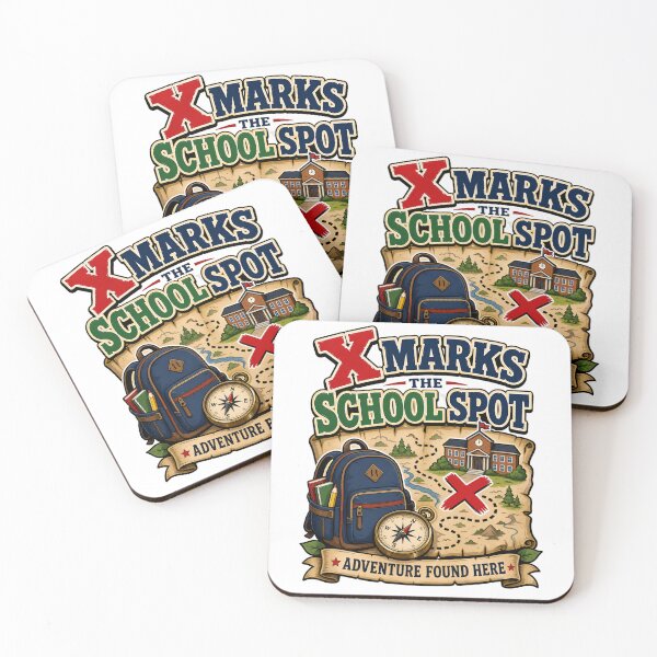 Item preview, Back to School – X Marks the School Spot designed and sold by Fenay Designs.