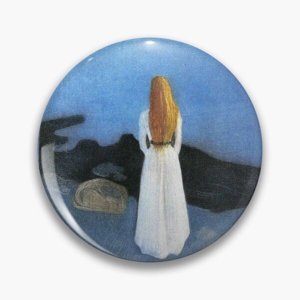 Item preview, Young Woman on the Beach Edvard Munch Art designed and sold by ArtUnova.