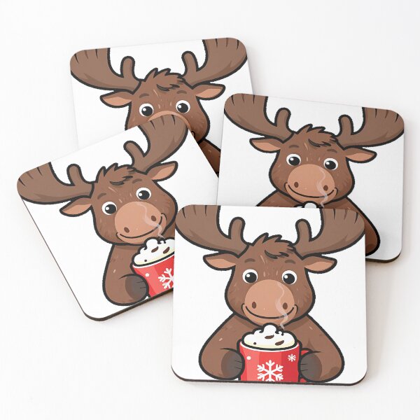 Item preview, Moose Hot Chocolate Bar Icon designed and sold by pumsquare.
