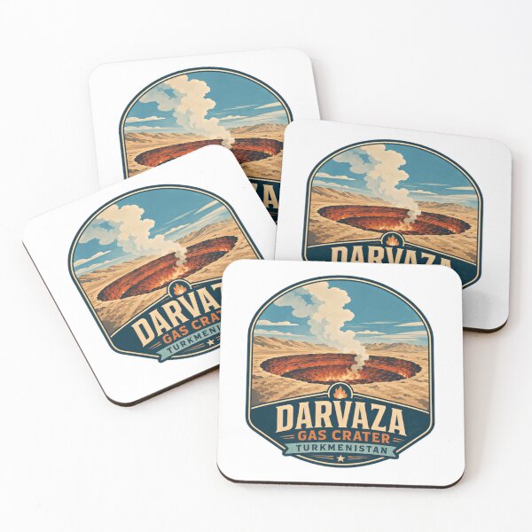 Item preview, Darvaza Gas Crater Turkmenistan Natural Wonder Travel Landmark designed and sold by Simsimah26Parks.
