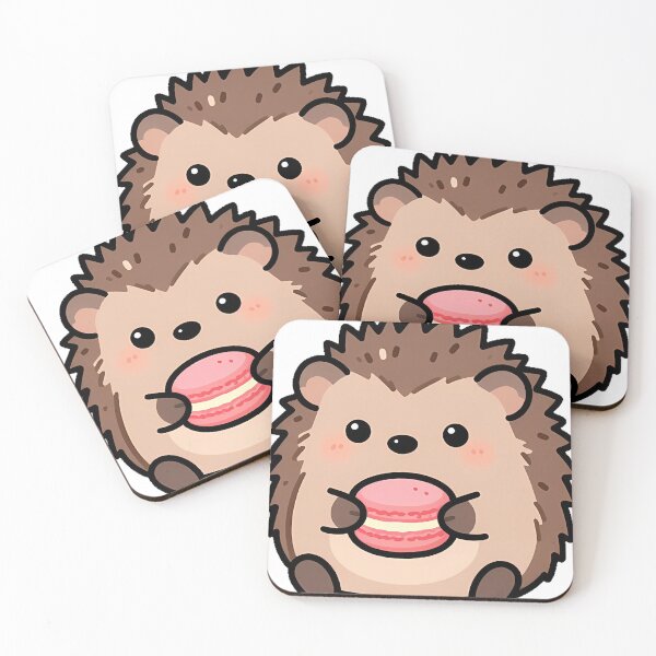 Item preview, Hedgehog Macaron Icon designed and sold by pumsquare.