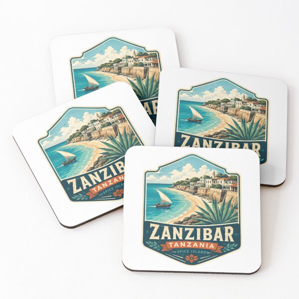 Item preview, Zanzibar Tanzania Spice Island Travel Destination Souvenir designed and sold by Simsimah26Parks.