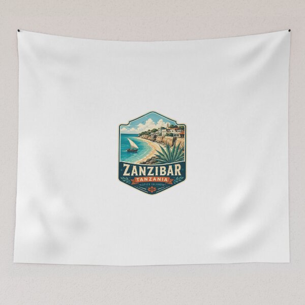 Item preview, Zanzibar Tanzania Spice Island Travel Destination Souvenir designed and sold by Simsimah26Parks.