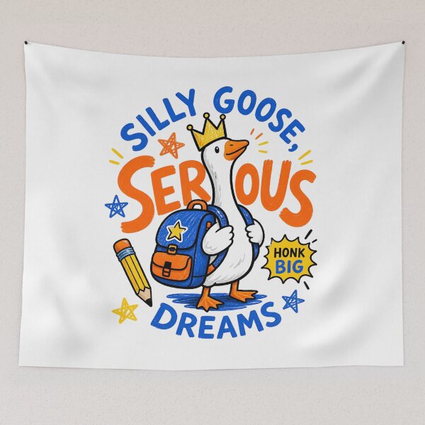 Item preview, Back to School – Silly Goose, Serious Dreams designed and sold by Fenay Designs.