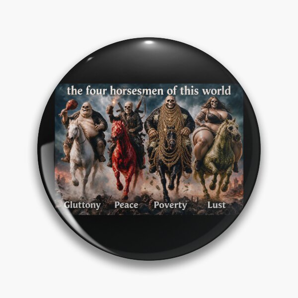 Item preview, The Four Horsemen of Modern World designed and sold by Nela-&-Lena.