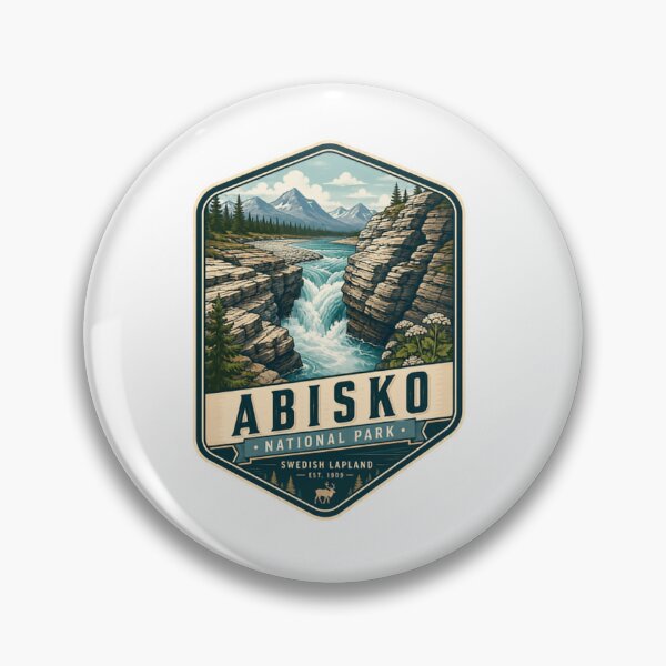 Item preview, Abisko National Park Swedish Lapland Travel Souvenir Outdoors Explorer designed and sold by Simsimah26Parks.