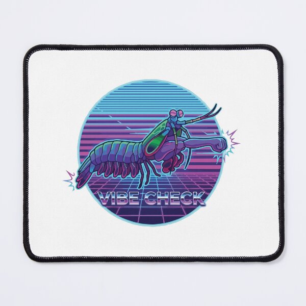 Item preview, Vibe Check Retro Sunset Peacock Mantis Shrimp designed and sold by Arc2020.