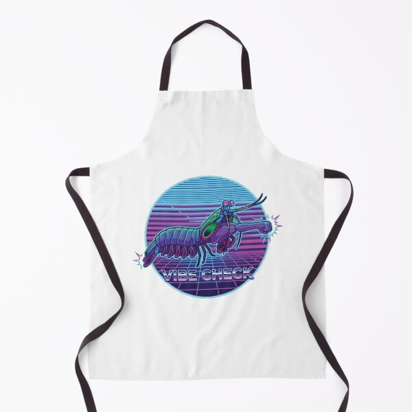 Item preview, Vibe Check Retro Sunset Peacock Mantis Shrimp designed and sold by Arc2020.