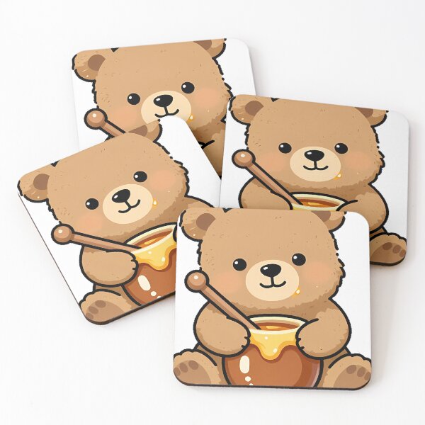 Item preview, Bear Cub Honey Pot Icon designed and sold by pumsquare.