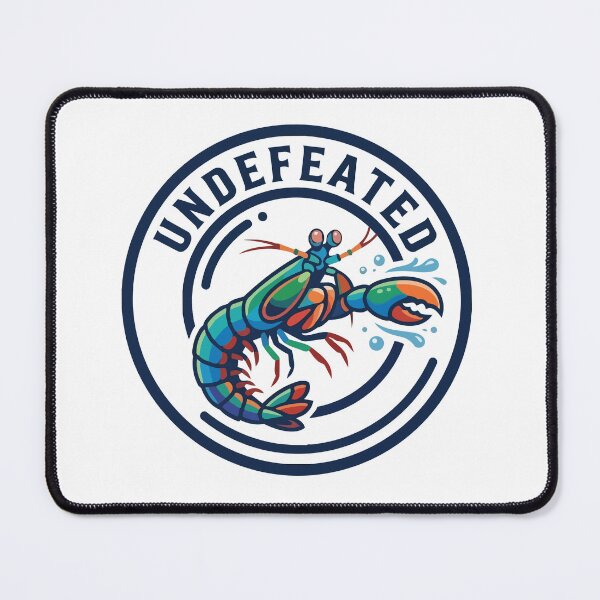 Item preview, Undefeated Boxer Peacock Mantis Shrimp Minimalist designed and sold by Arc2020.