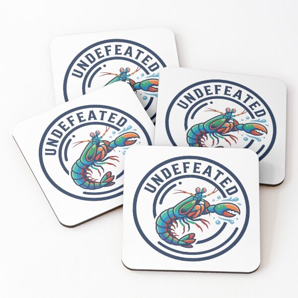 Item preview, Undefeated Boxer Peacock Mantis Shrimp Minimalist designed and sold by Arc2020.