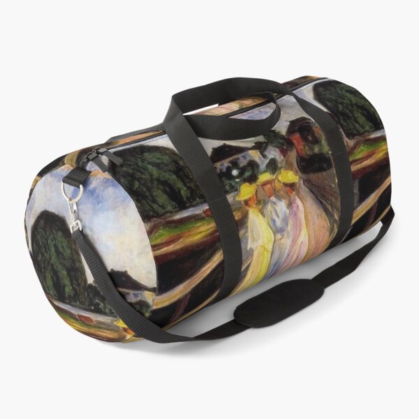 Item preview, Three Girls on the Jetty Edvard Munch Art designed and sold by ArtUnova.