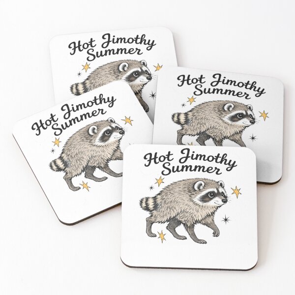 Item preview, Cute Jimothy Raccoon Woodland Wildlife Vintage Art designed and sold by margamPagenberg.