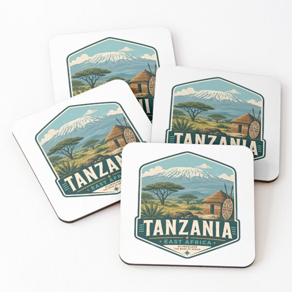 Item preview, Tanzania East Africa Kilimanjaro The Roof Of Africa African Travel Hiker Safari designed and sold by Simsimah26Parks.