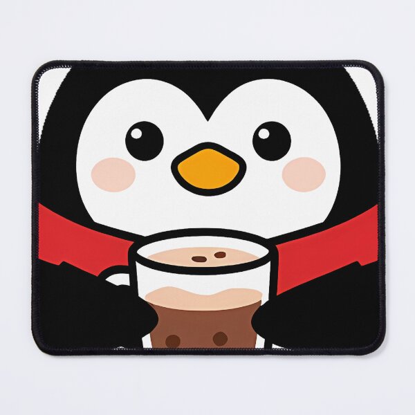 Item preview, Penguin Hot Cocoa Icon designed and sold by pumsquare.