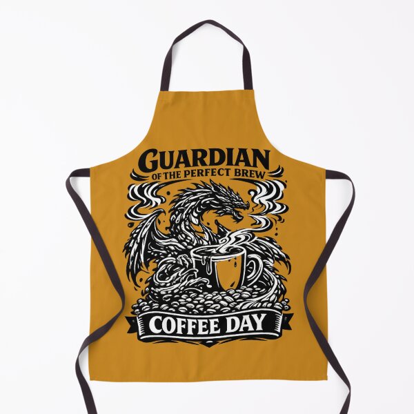 Item preview, Guardian Of The Perfect Brew Coffee Day Dragon Coffee Lover Gift designed and sold by irfanshikh.