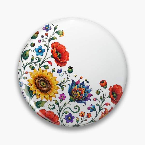 Item preview, Wildflower Folk Art Corner designed and sold by PetalGarden.