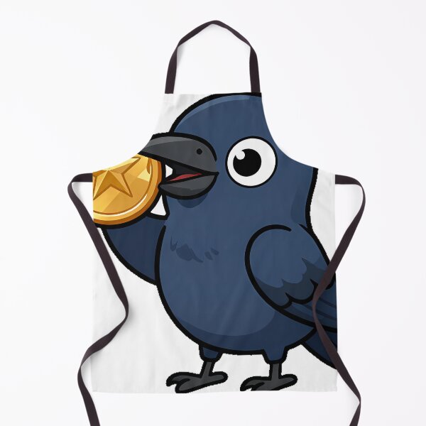 Item preview, Crow Chocolate Coin Icon designed and sold by pumsquare.