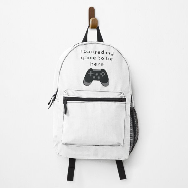 Item preview, I Paused My Game to Be Here Black Game Controller designed and sold by winterpumpkin.