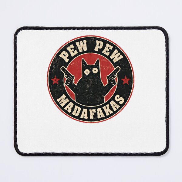 Item preview, Pew Pew Madafakas Cat Gun Shooter Funny Meme Lover designed and sold by RetroMini2026.