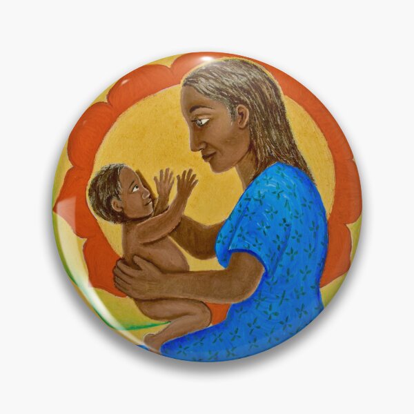 Item preview, Mother and child painting designed and sold by ChloeShalini.
