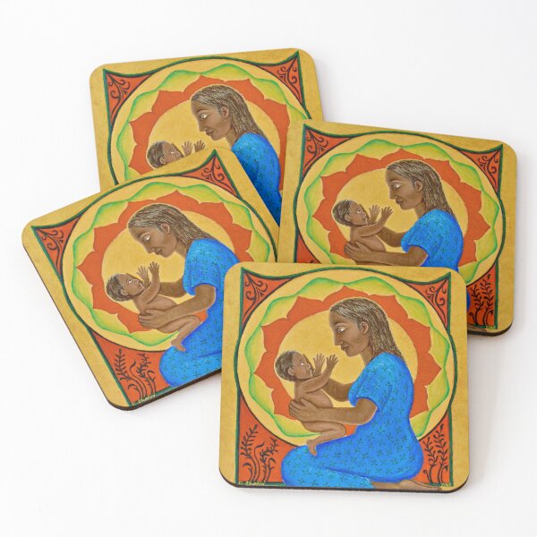 Item preview, Mother and child painting designed and sold by ChloeShalini.