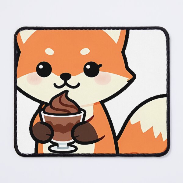 Item preview, Fox Chocolate Mousse Icon designed and sold by pumsquare.