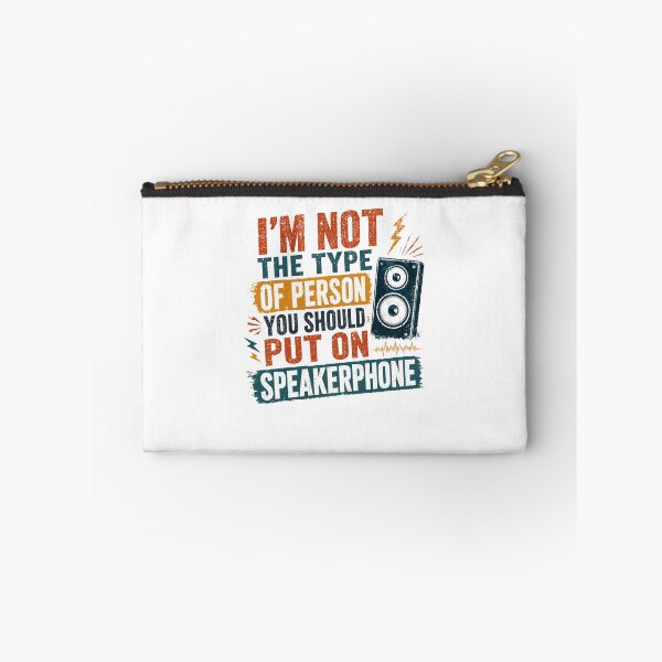 Item preview, I'm Not The Type Of Person You Should Put On Speakerphone Funny Outspoken Personality Humor designed and sold by RetroMini2026.