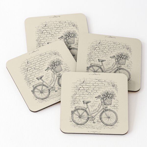 Item preview, Bicycle Basket Leaf - Autumn Nostalgia designed and sold by bapupa.
