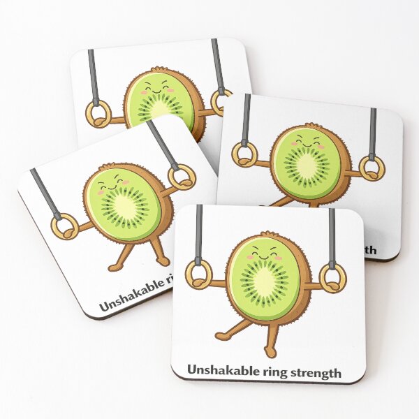 Item preview, Unshakable Ring Strength Kiwi Gymnastics designed and sold by moTshiTshi.