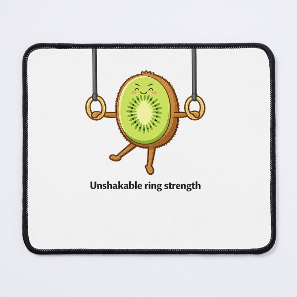 Item preview, Unshakable Ring Strength Kiwi Gymnastics designed and sold by moTshiTshi.