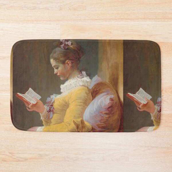 Item preview, Young Girl Reading Jean Honoré Fragonard Art Famous painting designed and sold by ArtUnova.
