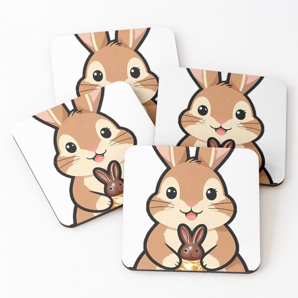Item preview, Hare Chocolate Bunny Icon designed and sold by pumsquare.