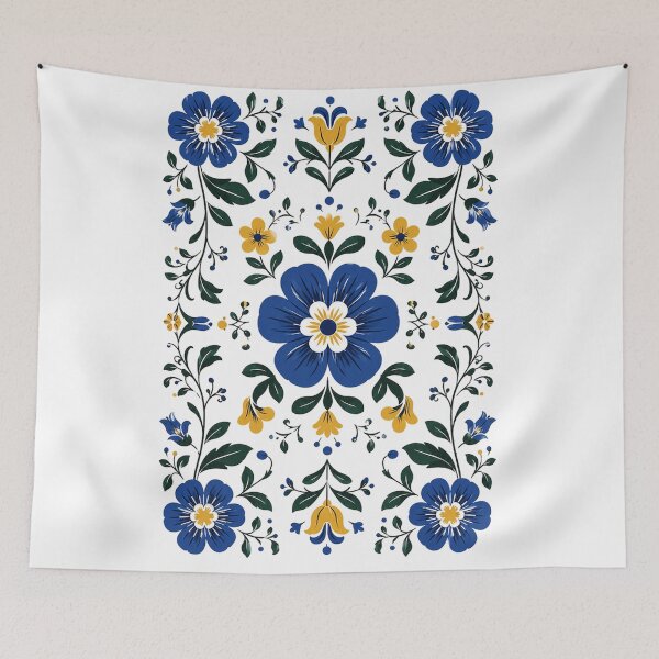 Item preview, Floral Folk Art designed and sold by PetalGarden.