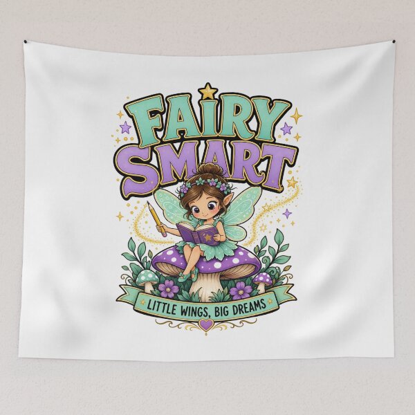 Item preview, Back to School – Fairy Smart, Big Dreams designed and sold by Fenay Designs.