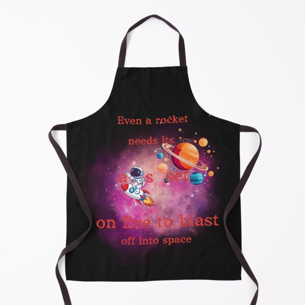 Item preview, Even A Rocket Needs Its A.s Set On Fire To Blast Off Into Space-Funny Motivational Space Quote designed and sold by MarthaPlace.